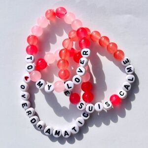 TAYLOR SWIFT 5 Lover themed bracelets